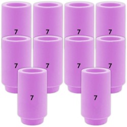 Boquilla de cerámica 13N11 no 7 (paquete de 10) TIG SR-9/SR-20 Vogelmann