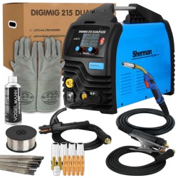 Sherman DIGIMIG 215 Dualpulse - juego de soldadura n° 2