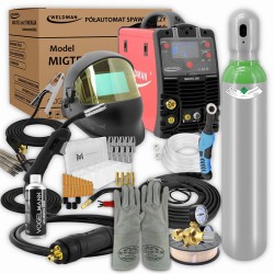 Weldman MIG TEC 200 LCD SYNERGY PAK (MMA, TIG) - kit de soldadura no 5