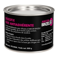 Pasta antisalpicaduras Abicor Binzel 300g Dusofix