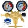 Regulador de nitrógeno 0-50 bar Vogelmann LeakPro con adaptador SAE 1/4" y cinta PTFE