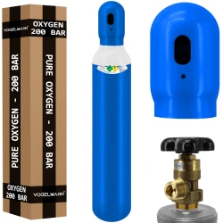Botella de oxígeno técnico 8L 150 bar Vogelmann