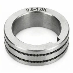 Rodillo de arrastre 30x22x10mm 2RA 0,8/1,0 K para hilo tubular autoprotegido