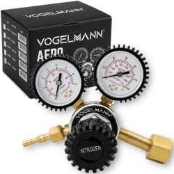 Regulador de presión Vogelmann AERO 200 bar para nitrógeno e hidrógeno
