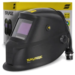 Esab Savage A41 AIR True Color Black Pantalla de soldadura para sistema de ventilación