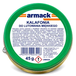 ARMACK Colofonia para soldadura blanda 45 g