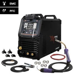Spartus XPro MIG 260 DUAL PULSE paquete